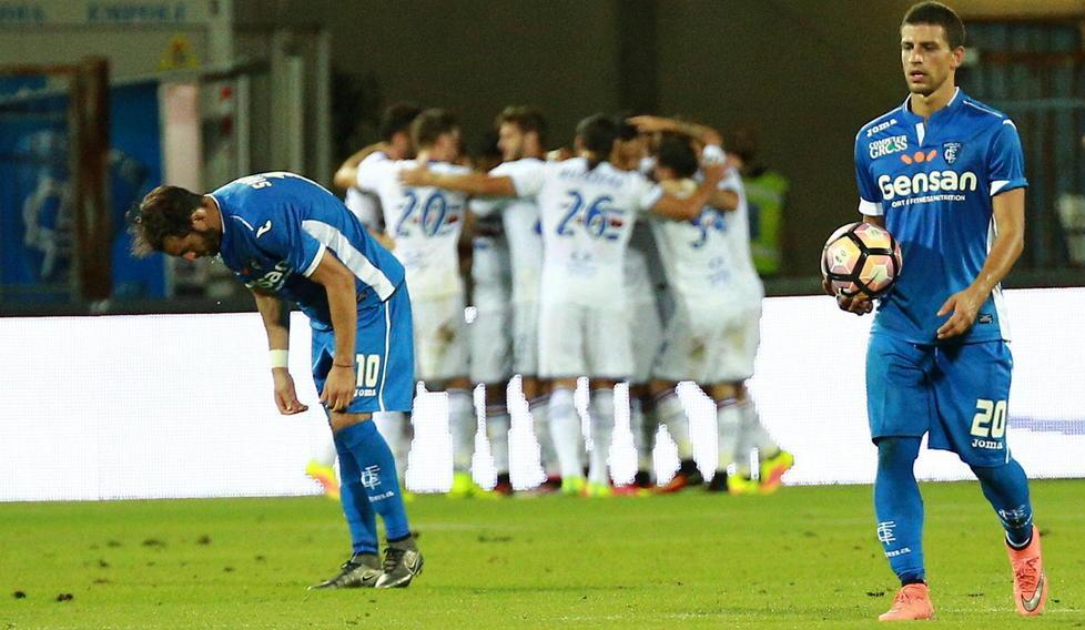 L’Empoli stecca ancora la prima 