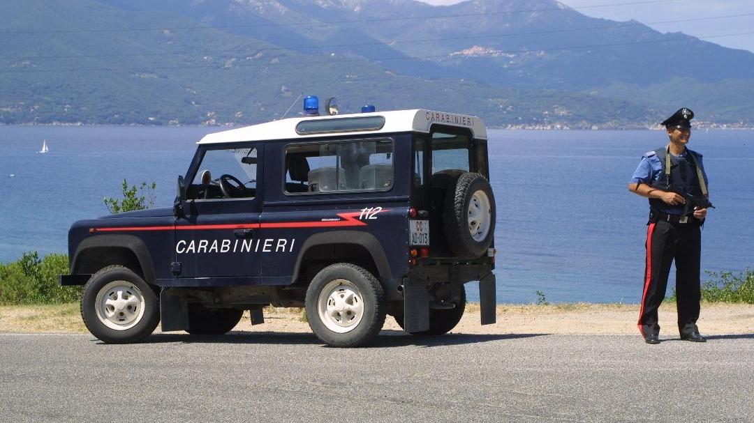I carabinieri della compagnia elbana