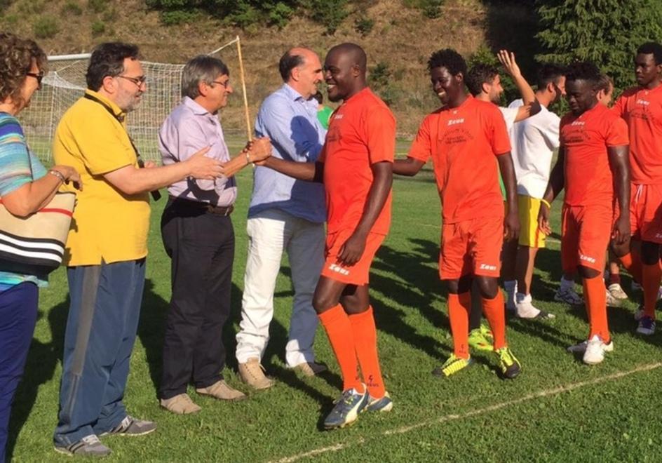 Amiata, alla partita dell’integrazione anche il terzo tempo