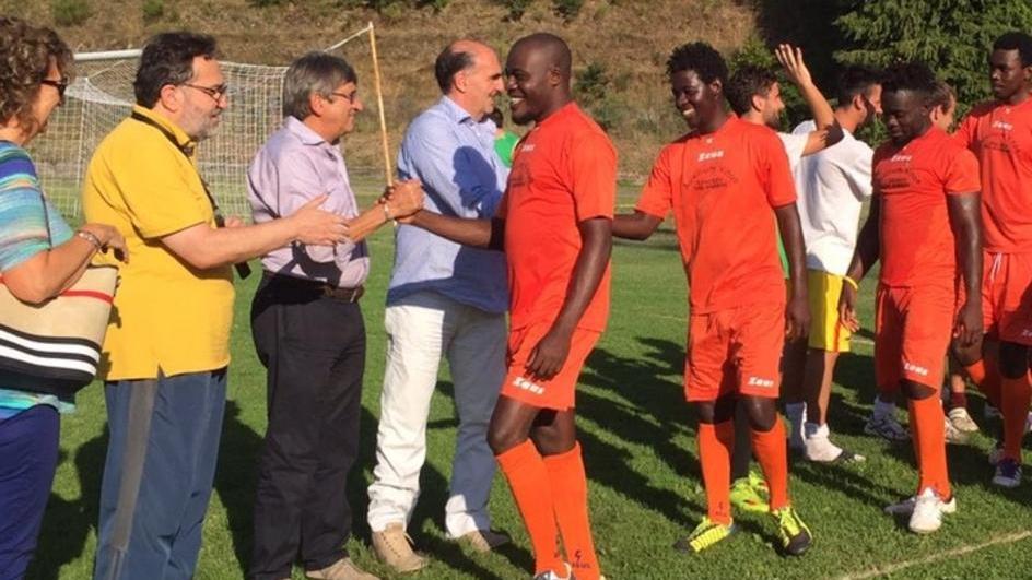 Amiata, alla partita dell’integrazione anche il terzo tempo