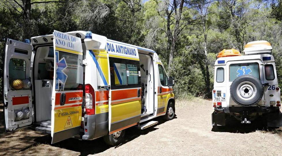 Cade dalla bici in mezzo al bosco: soccorso col Pegaso 