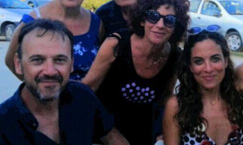 Selfie con gli attori della “Squadra”