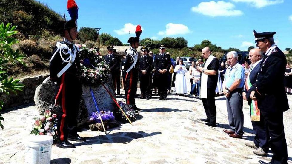 Orune e i carabinieri ricordano il maresciallo Paolo Corbeddu 