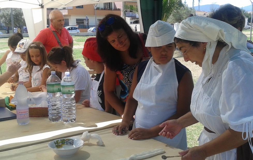 Alla Caletta l’antica arte del pane pintau 
