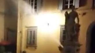 Salta il rubinetto della fontana: acqua sprecata a getto per 3 ore
