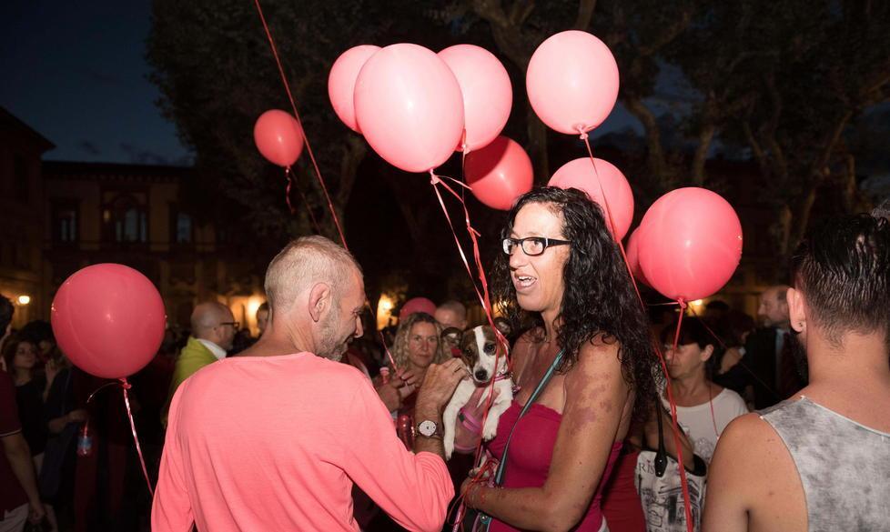 Notte Rosa contro il femminicidio 