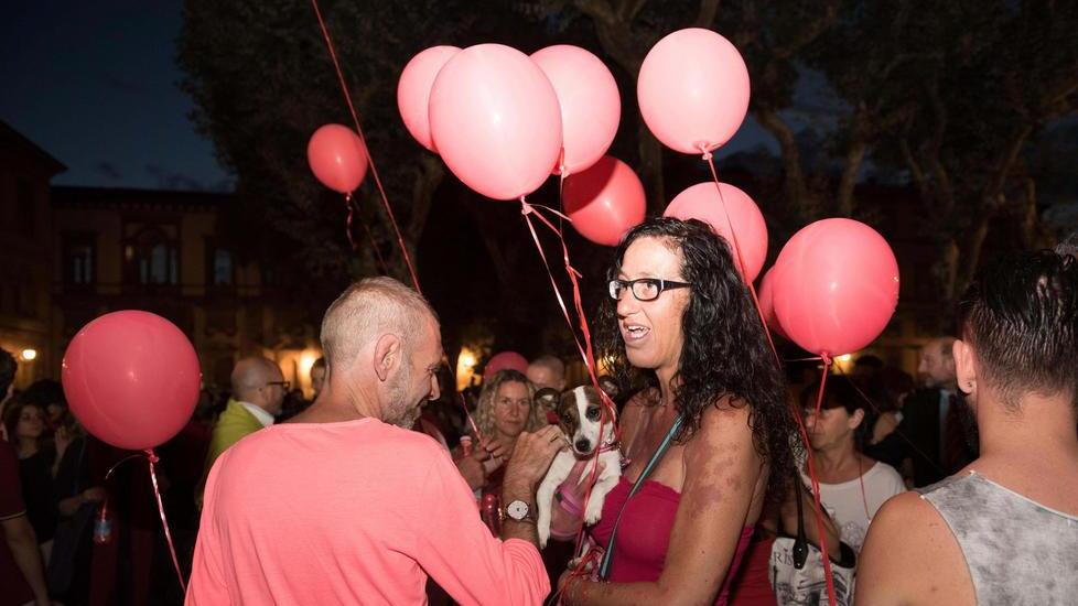 Notte Rosa contro il femminicidio