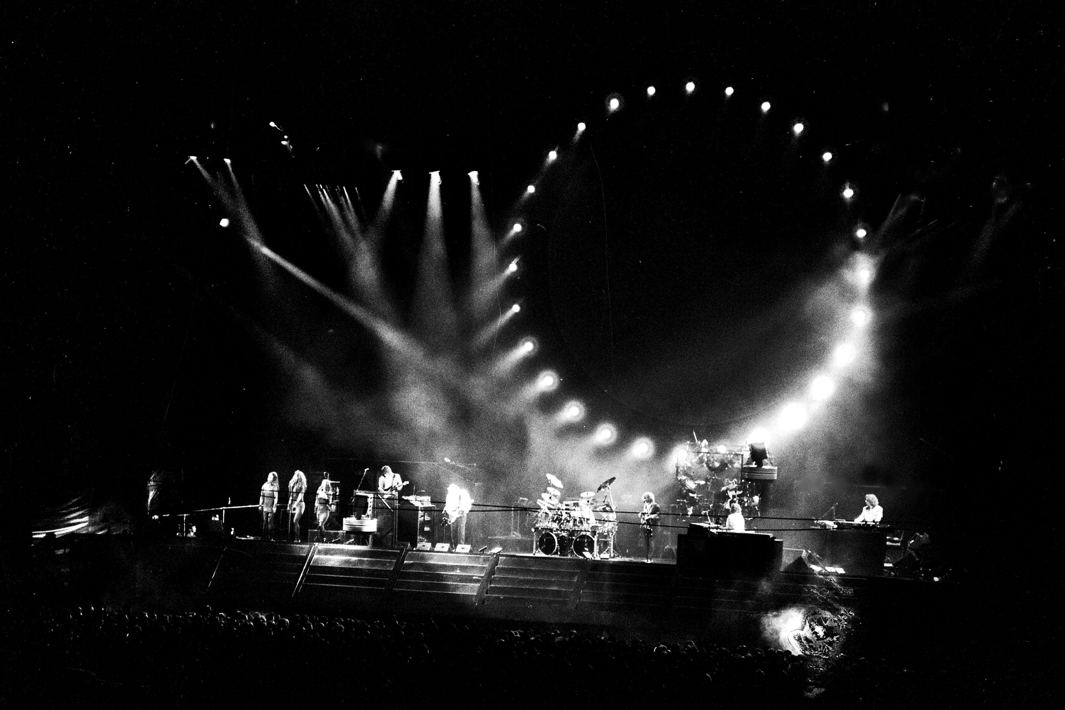Il concerto dei Pink Floyd allo stadio di Livorno 
