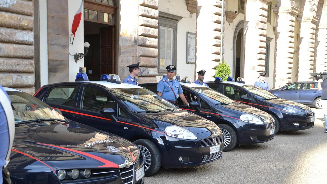 La caserma dei carabinieri di Lucca