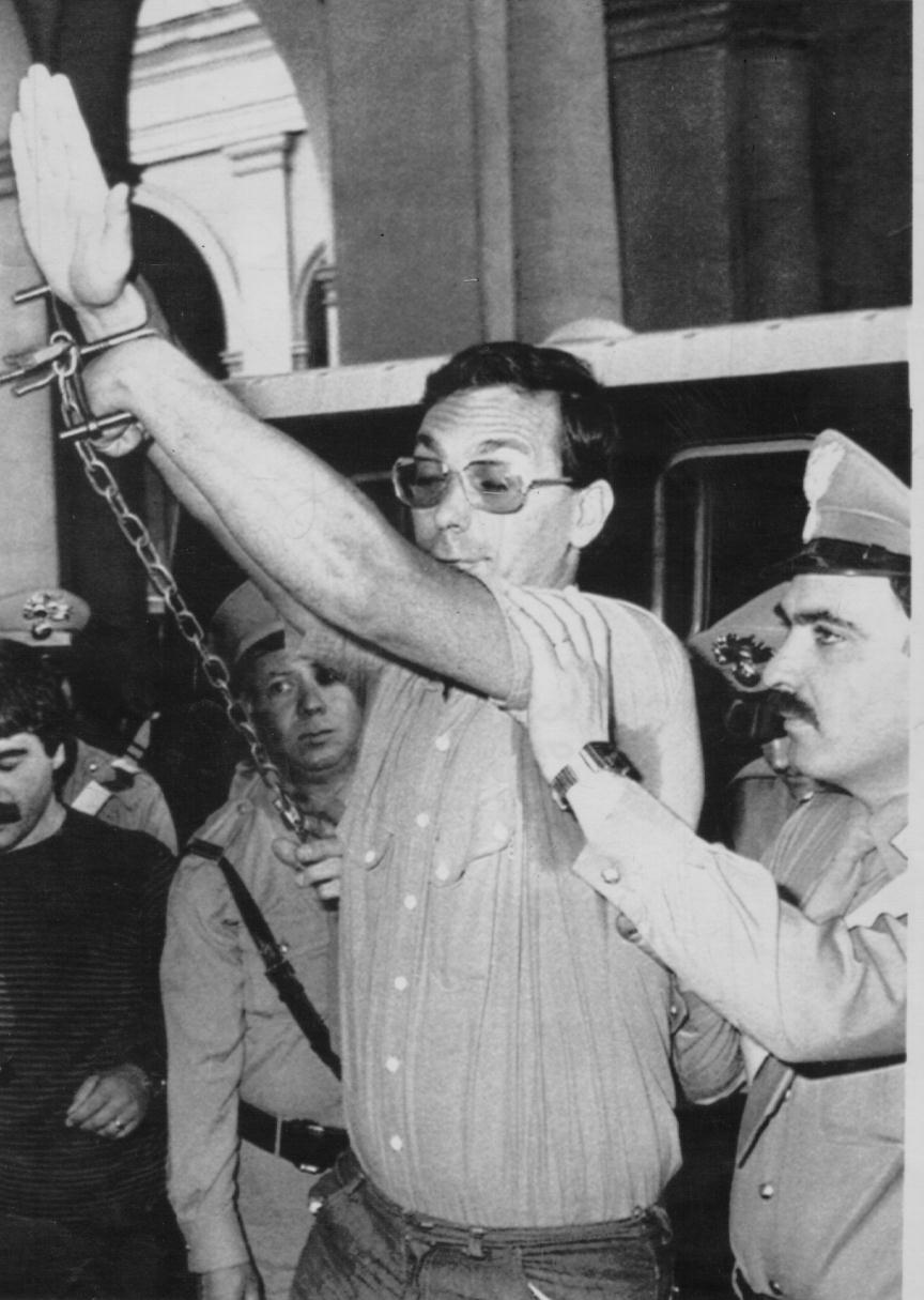 Mari Tuti durante il processo di Bologna nel 1981