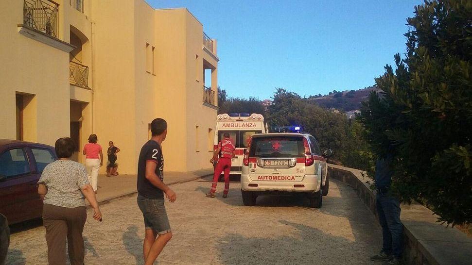 Un terribile muro di fuoco