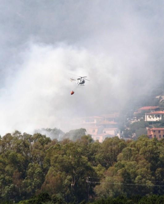 A Ortipeddu bruciati tre ettari di macchia