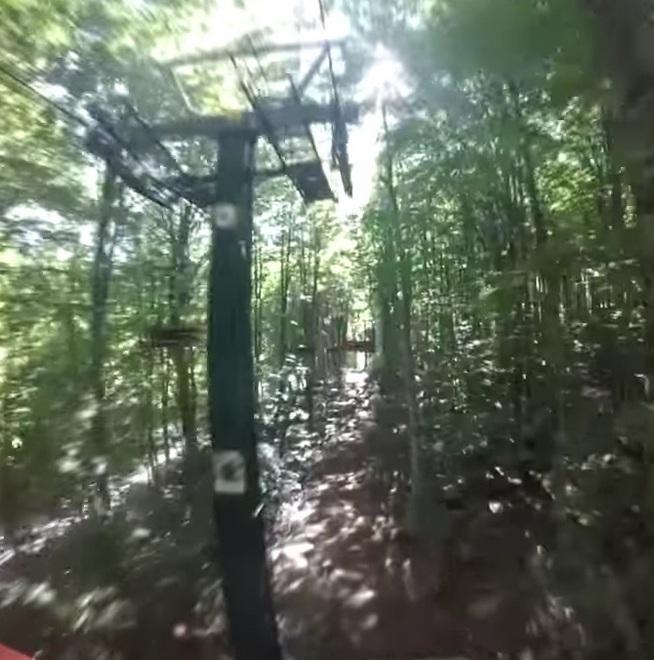 L'impianto di risalita del Monte Amiata