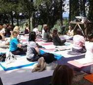 Corso di yoga all’aria aperta