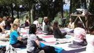 Corso di yoga all’aria aperta