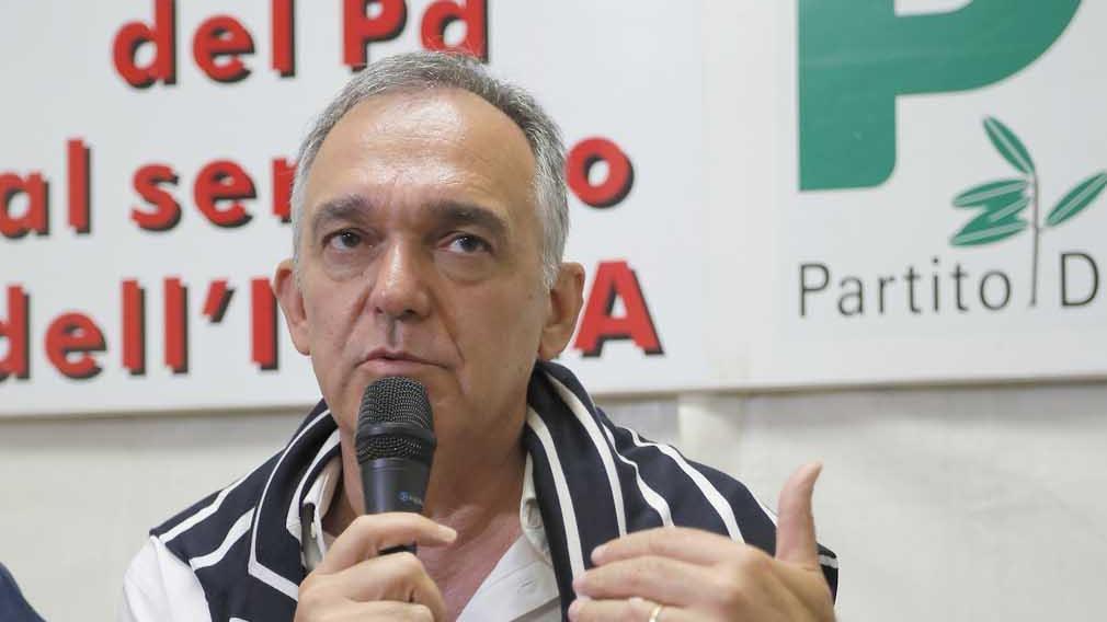 Enrico Rossi alla festa de l'Unità a Riglione