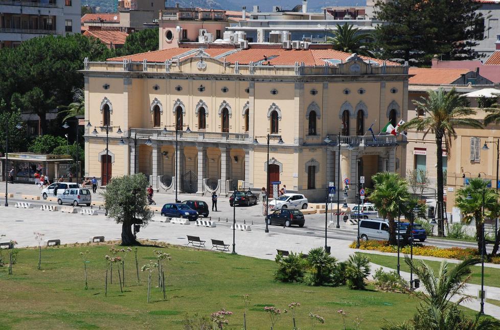 Il municipio di Olbia