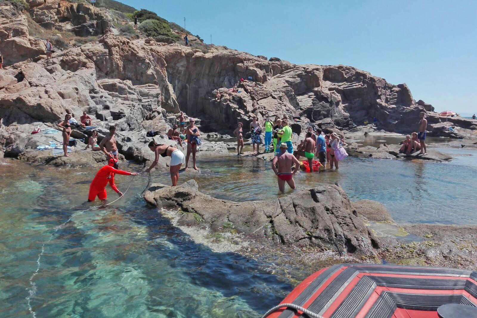 Il soccorso alle "Vaschette"