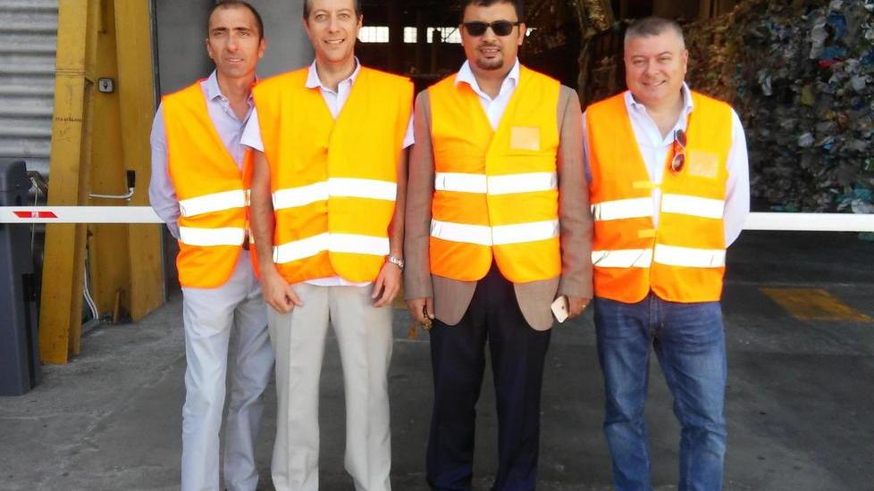 Ministro tunisino in visita allo stabilimento Revet