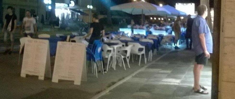 Suolo pubblico occupato oltre le misure consentite 