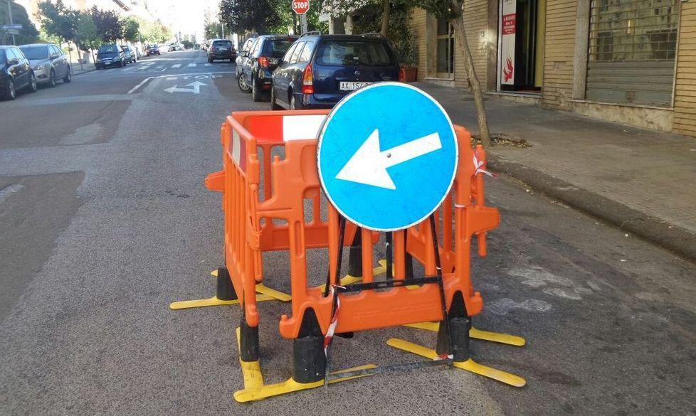 Le transenne da 2 mesi per una buca