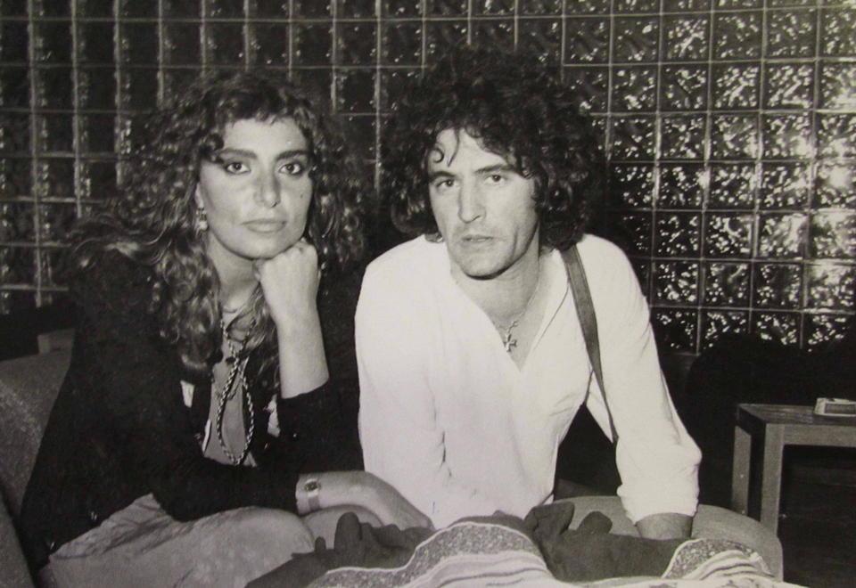Un’immagine del 1977: Bertè e Leali al “Babalù"