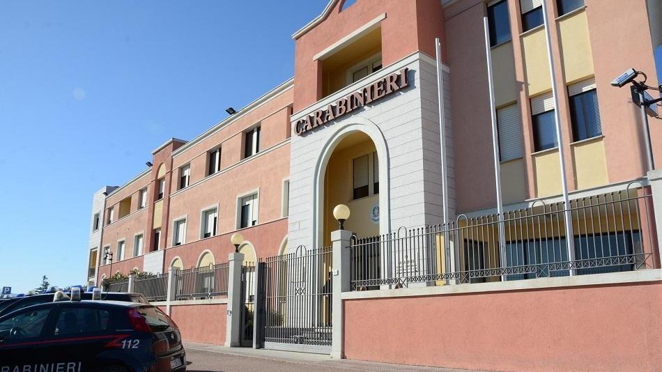 La caserma del reparto territoriale di Olbia