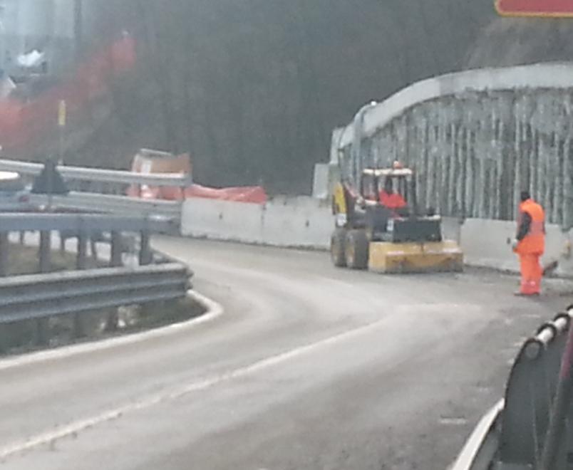 Statale 63, nuova asfaltatura al via 