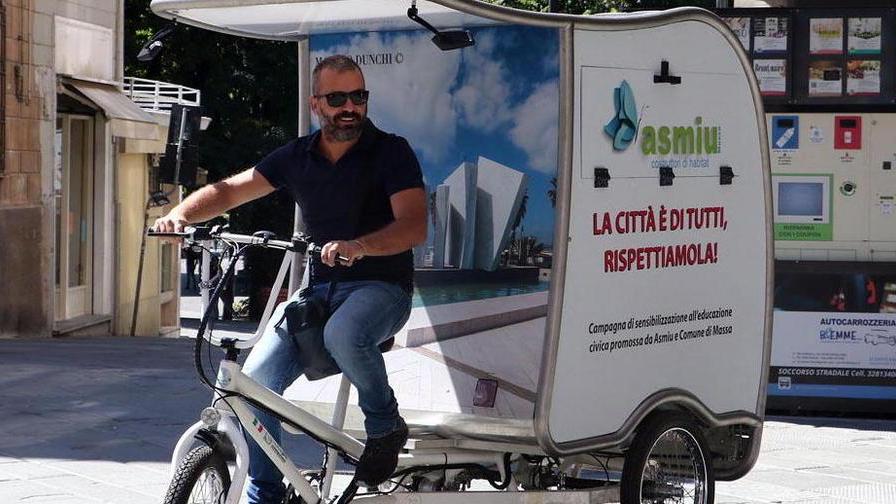 La città ora la pulisce l’ecologico T-riciclo