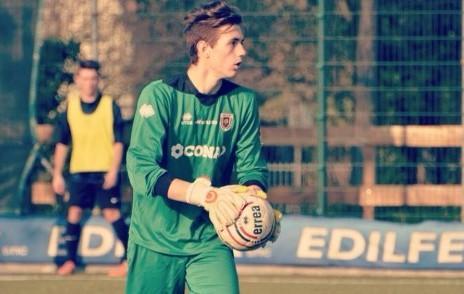 Il portiere Vergine all’Arzachena Matteo Saias ha firmato col Tonara