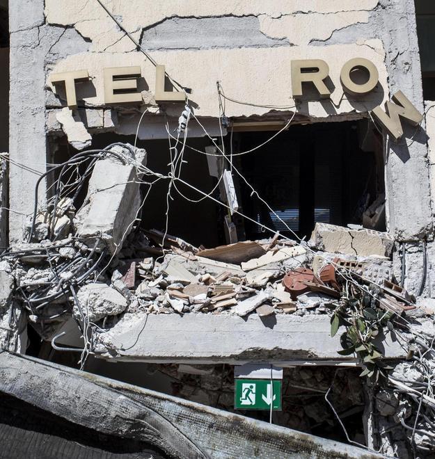 Maria sopravvissuta al crollo dell’hotel Roma 