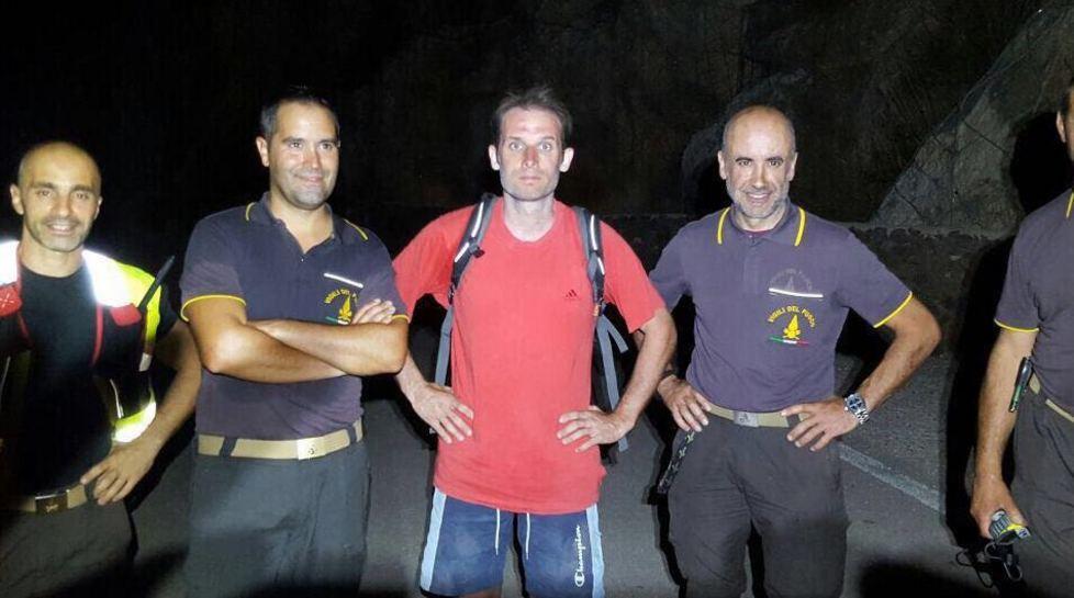 Un escursionista soccorso grazie al Gps 