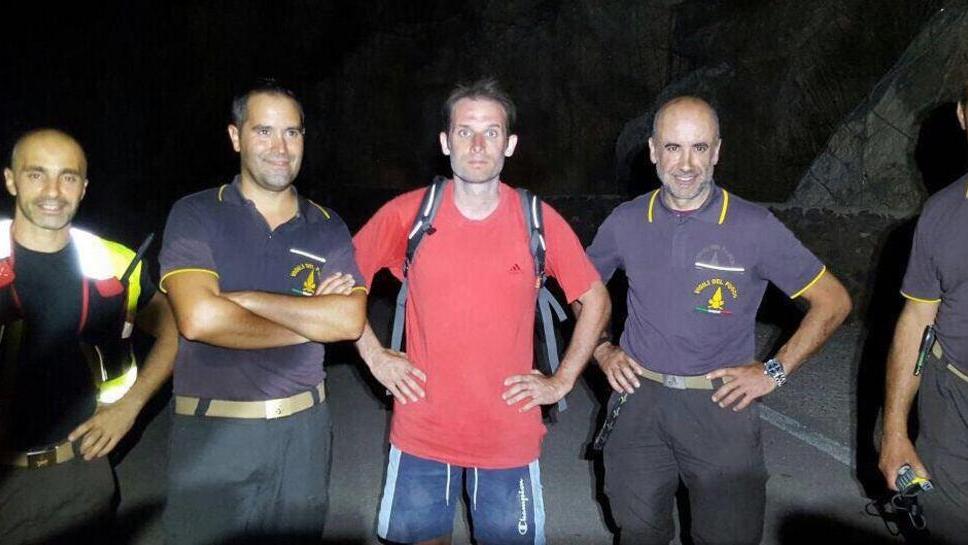 Un escursionista soccorso grazie al Gps