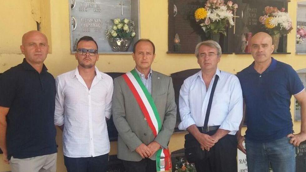 Omaggio al sindaco Umberto Farri
