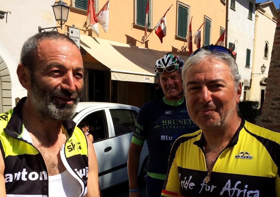 Anche il ricavato della pedalata alle zone colpite dal sisma