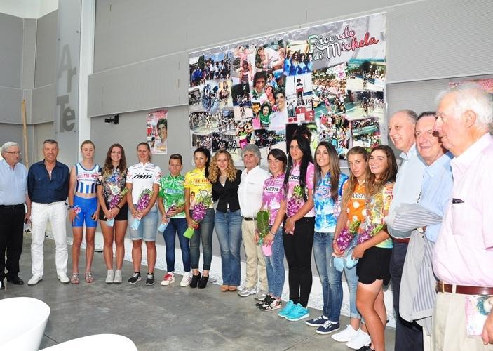 Arrivo a Capannori per il giro della Toscana 