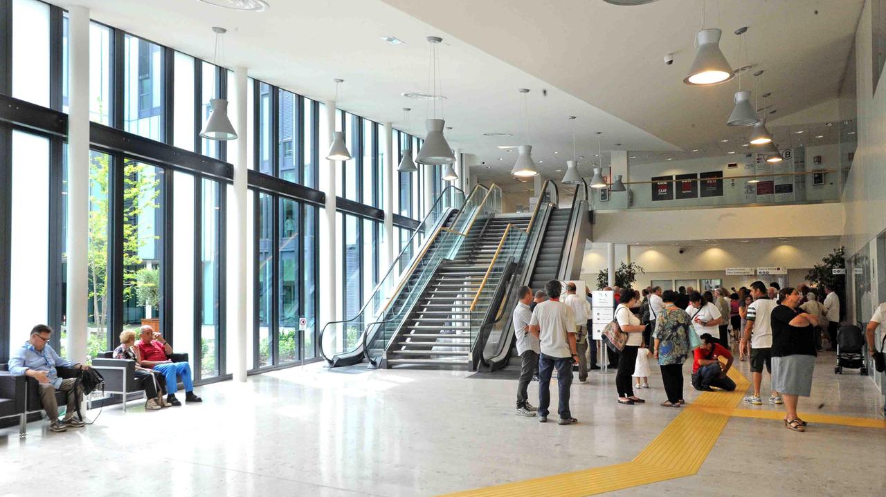 L'ospedale San Jacopo di Pistoia (foto Gori)