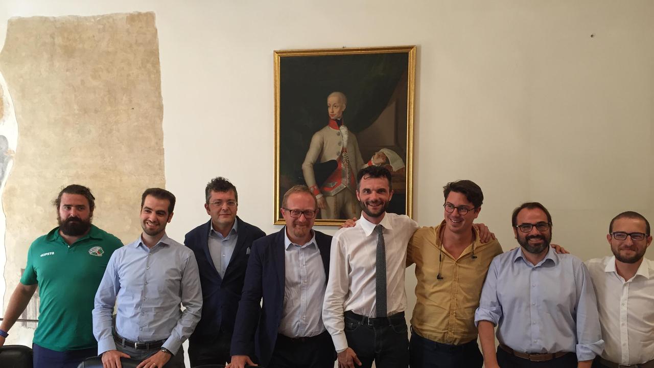 La presentazione nel palazzo comunale della manfestazione "Settembre Prato è spettacolo"