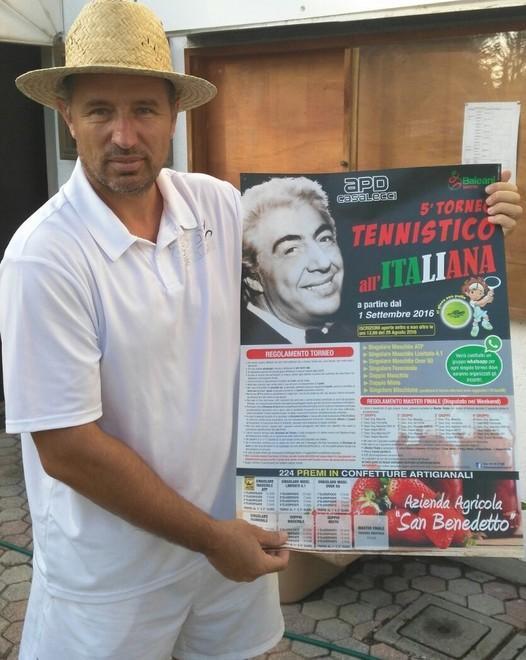 Il torneo di Casalecci ha sfondato il muro dei cento iscritti