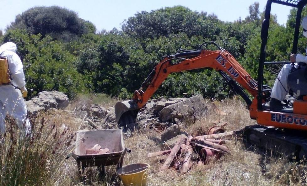 Arborea, la spiaggia senza più amianto