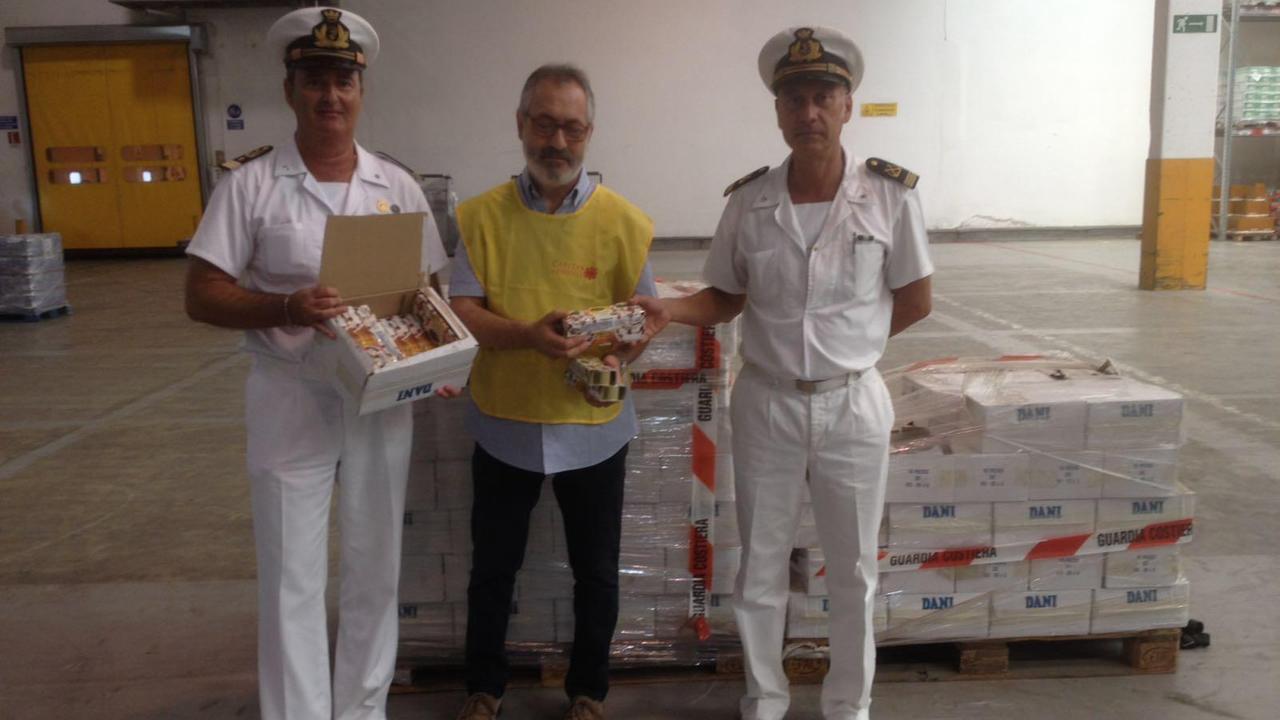 Il pesce sequetrato donato alla Caritas