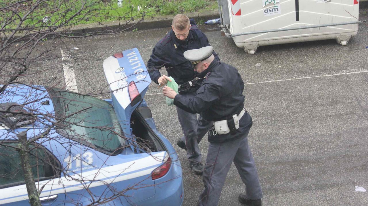 Una Volante della polizia