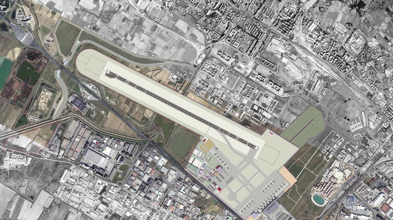 Il progetto della nuova pista di Peretola