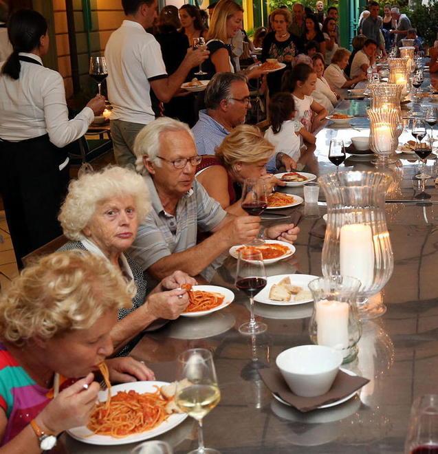 Chef ai fornelli al parco Martini 