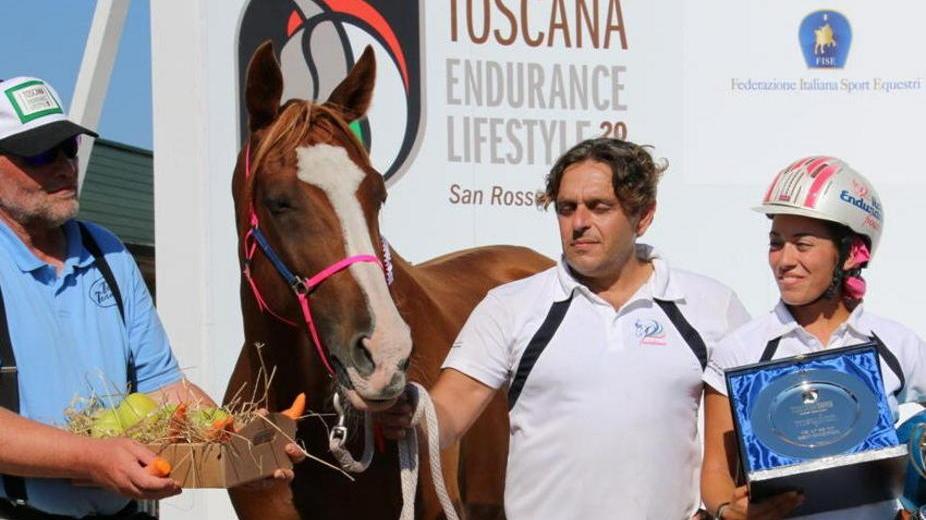 Tavassoli Asli regina a San Rossore