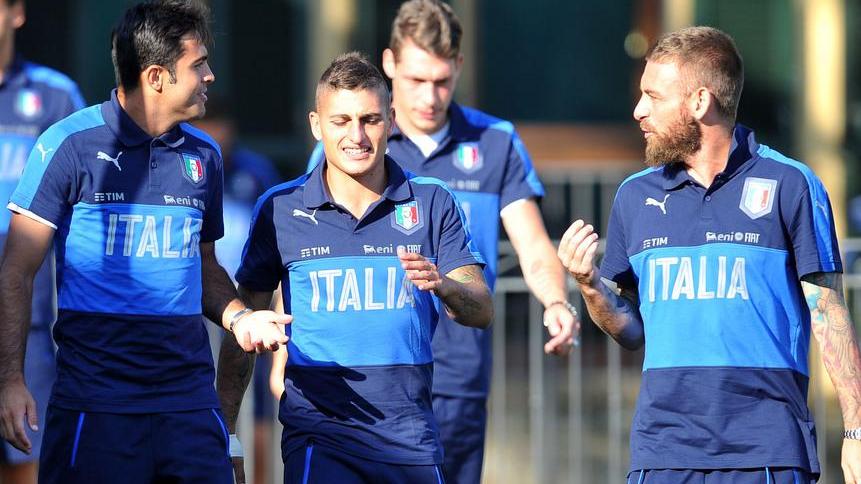 Trofei azzurri in esposizione a Bari