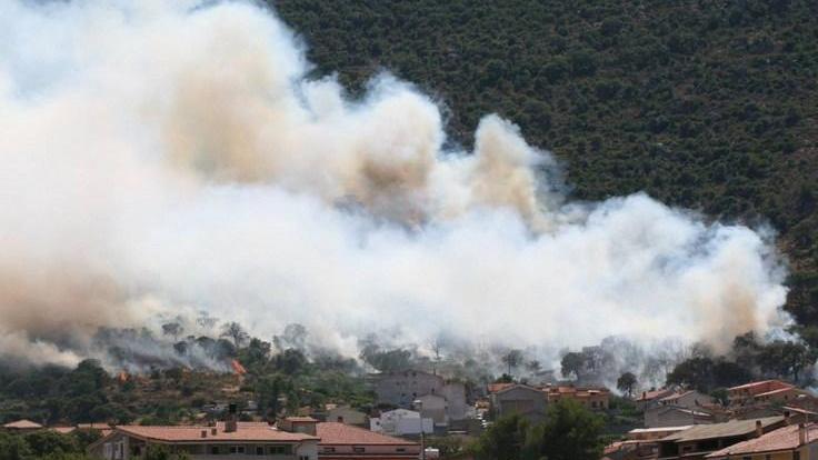 Rogo alle porte di Sinnai minacciate le case