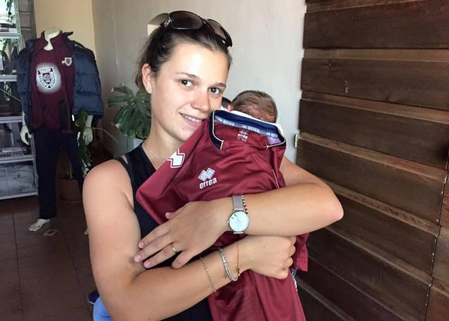 Sofia è appena nata ed è già granata