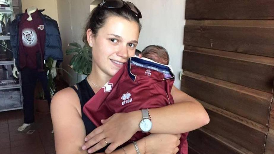 Sofia è appena nata ed è già granata