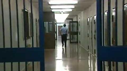 Un interno del carcere di Badu 'e Carros